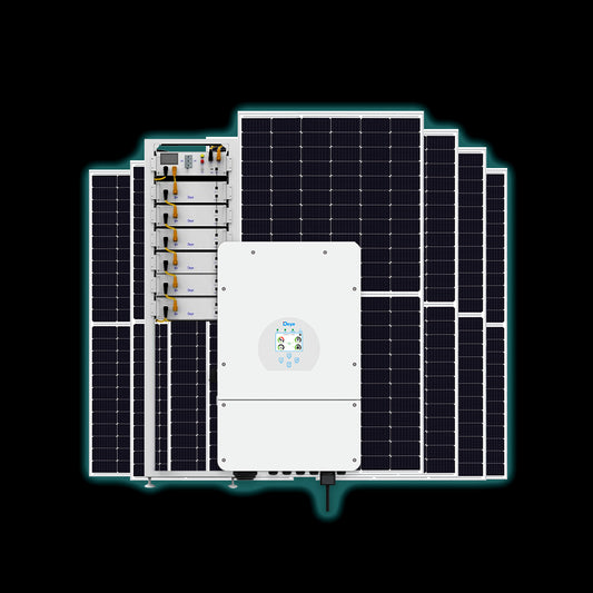 Installed 30kW Deye Solar System - 10 Year System Warranty