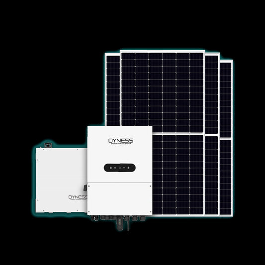 5kW Dyness Inverter & Battery Combo with 4 Free Solar Panels