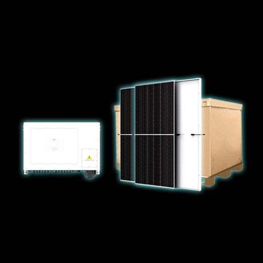 110kW On Grid Deye Inverter with 180X Solar Panels