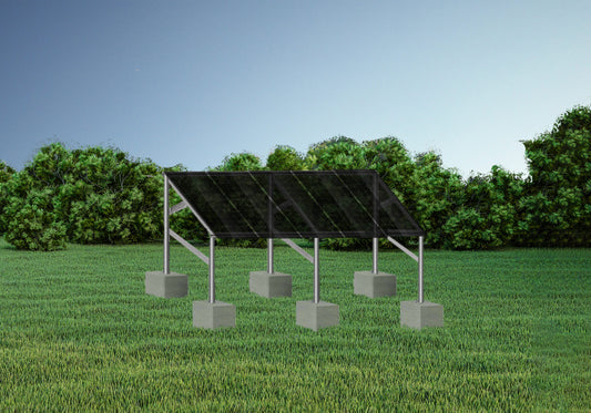 Ground Mounted PV Frames - Haultron | Only Good Energy