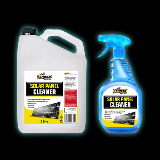 5L Shield Solar Panel Cleaner & 1L Spray Bottle - Value Pack