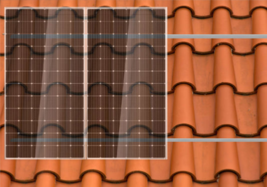 PV Mounting Frames - Pitched Roof - Haultron | Only Good Energy