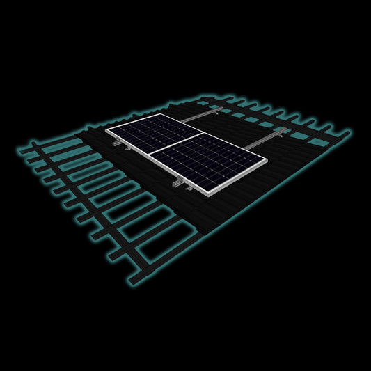 Tiled Roof | PV Roof Mounting Structure