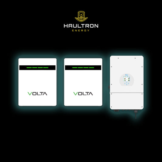 12kW Deye & Volta Energy - 10 Year System Warranty - Haultron | Only Good Energy