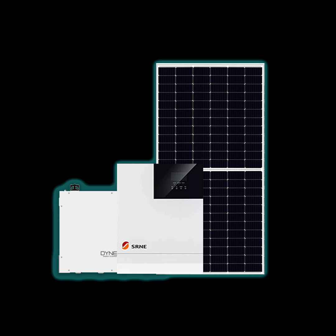 3kW SRNE Inverter & Dyness Battery Combo with 1 Free Solar Panel